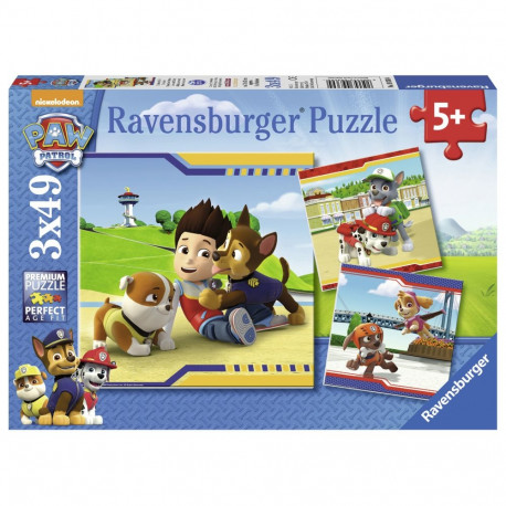 Ravensburger pusle 3x49 tk: Käpapatrull