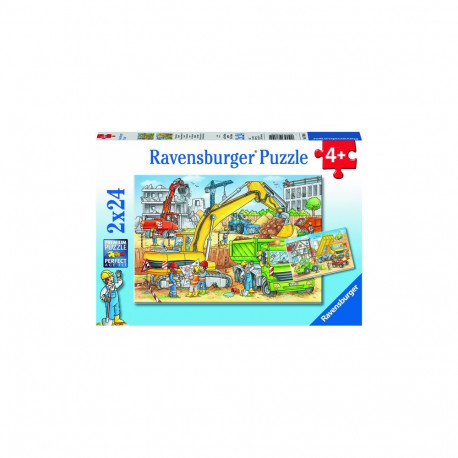 Ravensburger puzzle Ehitus 2x24pcs