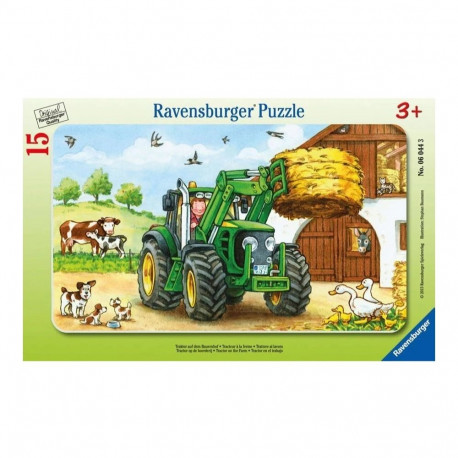 Ravensburger plaatpusle 15 tk Traktor