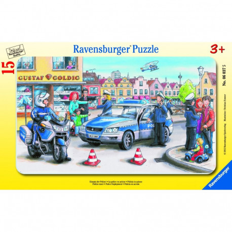 Ravensburger puzzle Politsei 15pcs