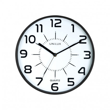 Unilux wall clock Pop 28cm, black