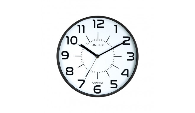 Unilux wall clock Pop 28cm, black
