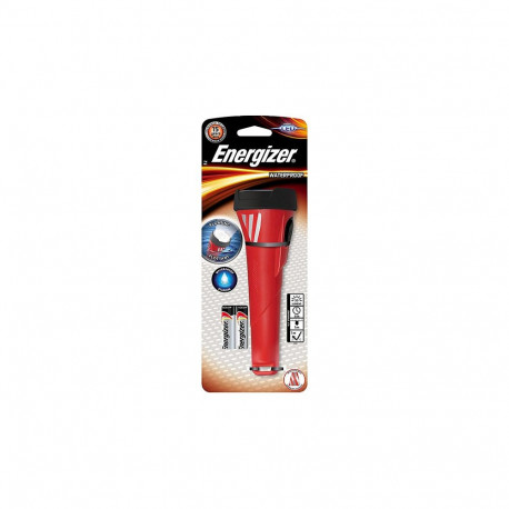 Energizer Waterproof Flashlight ENR 2AA Led W/O Ba