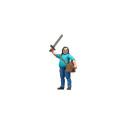 Minecraft Steve Action Figure &amp; Accessories, 4-inch Toy Set Inspired by A Movie