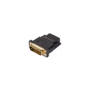Akyga Adapter AK-AD-41 DVI-D Dual link M - HDMI F black color - Adapter - Digital/Display/Video DVI 