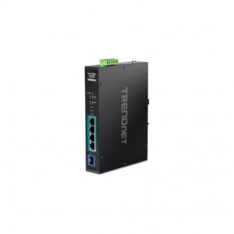 Trendnet TI-PGM541 network switch Gigabit Ethernet (10/100/1000) Black
