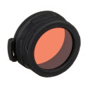 Nitecore NFR50 Highgrade filter Red for 50mm diameter flashlight