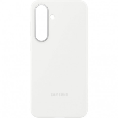 "Samsung Silicone Cover fr Galaxy S25 FE, White"
