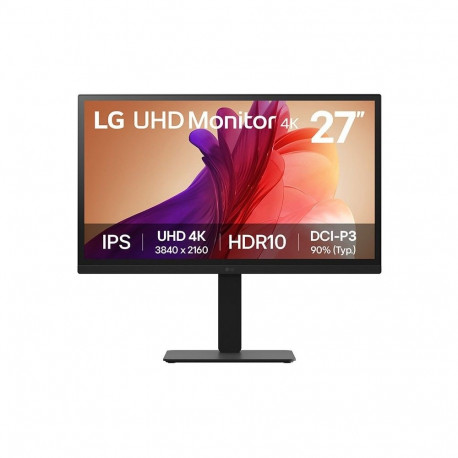 "68,4cm/27"" (3840x2160) LG 27BA45U-B 16:9 4K UHD IPS 5ms 60Hz HDR10 2xHDMI DP Pivot Black"