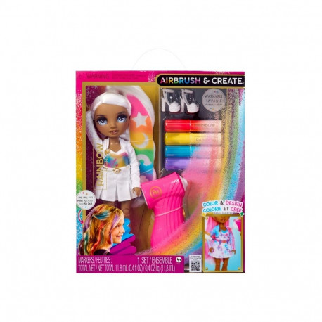 Doll Rainbow High Air Brush, Grey Eyes