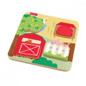 Wooden board Farm Animals