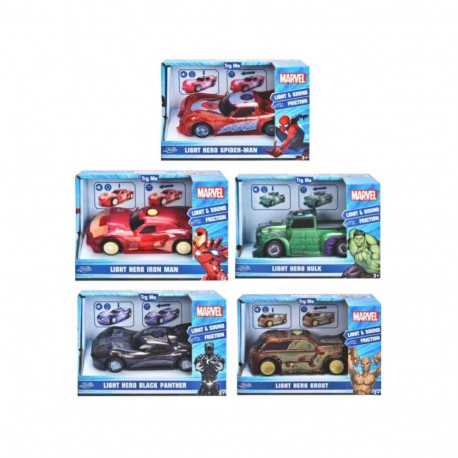Marvel 1/32 sõiduk, 5 tüübi valik