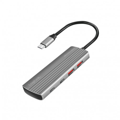 Ultraõhuke USB3.2 Gen2 jaotur, 2xUSB-A, 2xUSB-C, 100