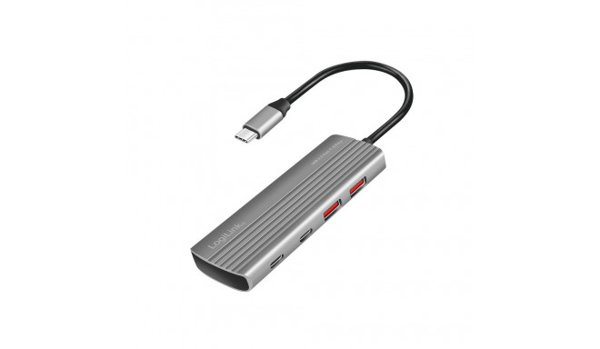 Ultraõhuke USB3.2 Gen2 jaotur, 2xUSB-A, 2xUSB-C, 100