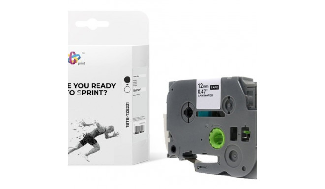 TB Print label printer tape TBTB-TZE231 12mmx8m 2pcs