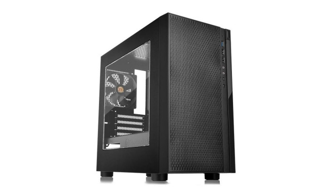 Versa H18 microATX USB3.0 Window - Black