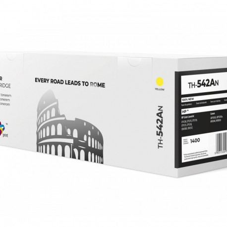 Toner cartridge for HP CM1215 Yellow TH-542AN 100% new