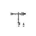 NewStar Flat Screen Desk Mount (clamp/grommet) - Crossbar 10-27" c:Black