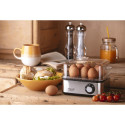 Adler AD 4486 egg cooker 8 egg(s) 800 W Black Satin steel Transparent