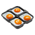 Adler AD 4486 egg cooker 8 egg(s) 800 W Black Satin steel Transparent