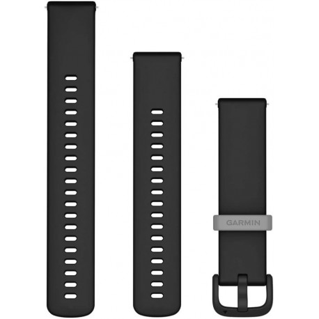 Garmin kellarihm Quick Release Vivoactive 5 20mm, must (avatud pakend)