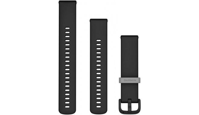 Garmin kellarihm Quick Release Vivoactive 5 20mm, must (avatud pakend)
