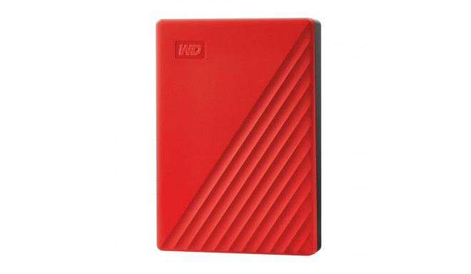 Western Digital väline kõvaketas My Passport 4TB USB 3.2, punane (WDBPKJ0040BRD-WESN)