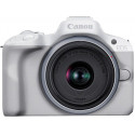 Canon EOS R50 + 18-45mm, white (opened package)