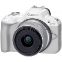 Canon EOS R50 + 18-45mm, valge (avatud pakend)