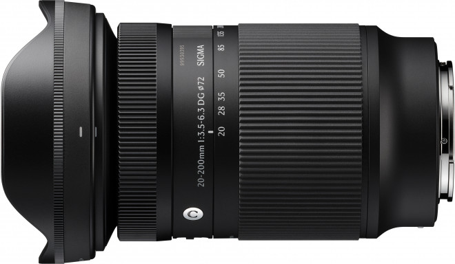 Sigma 20-200mm f/3.5-6.3 DG Contemporary objektiiv Sonyle