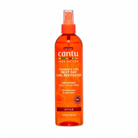 CANTU SHEA BUTTER SPRAY CABELLO RIZADO COMEBACK CURL NEXT DAY 355ML VAPORIZADOR