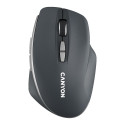 CANYON MW-21, 2.4 GHz Wireless mouse,with 7 buttons, DPI 800/1200/1600, Battery:AAA*2pcs,Dark gray72