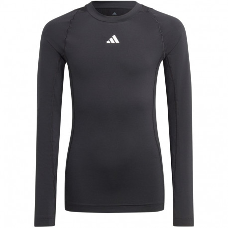 Adidas laste pikkade varrukatega särk Techfit Aeroready IA2025 152cm, must