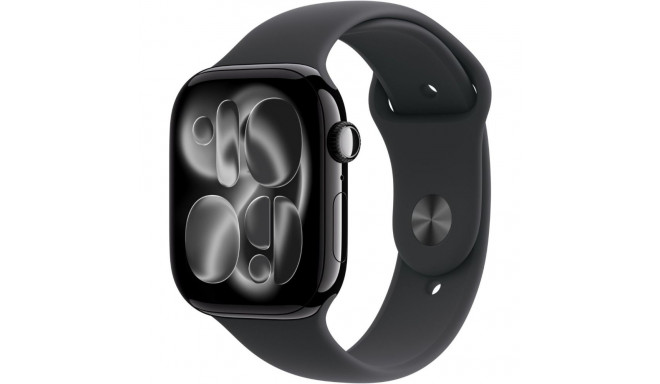 Nutikell Apple Series 11 LTE 46mm Jet Black/Black Sport M/L