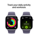 Nutikell Apple Series 11 GPS 46mm Silver/Purple Fog Sport M/L