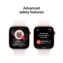 Nutikell Apple Series 11 GPS 46mm Rose Gold/Light Blush Sport M/L