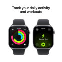 Nutikell Apple Series 11 GPS 42mm Space Grey/Black Sport M/L