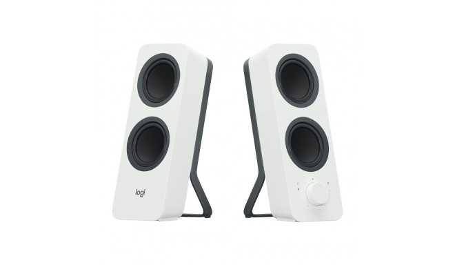 Logitech Z207 valged juhtmevabad Bluetooth kõlarid PC-le 2.0-kanaliga 5-vatine koguvõimsus