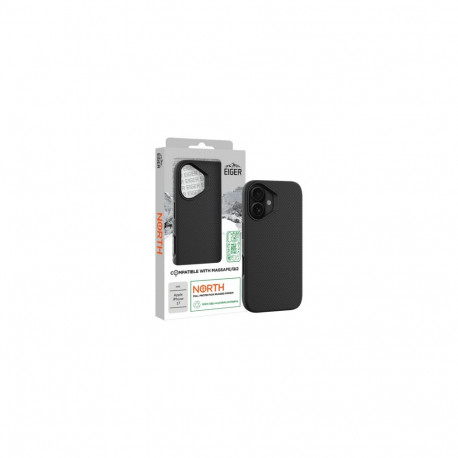 Eiger ümbris North MagSafe GRS iPhone 17, must