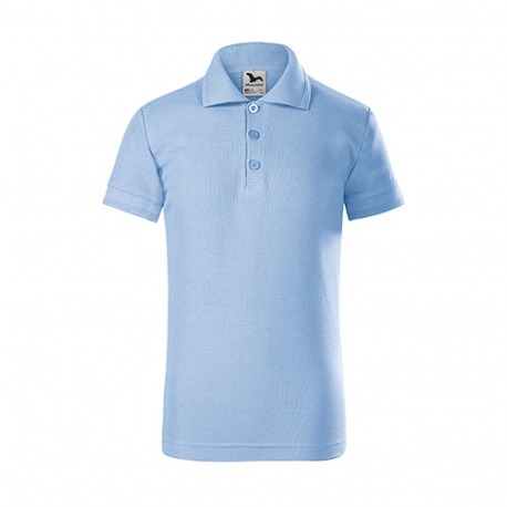 Adler laste polosärk 222 sky blue 122
