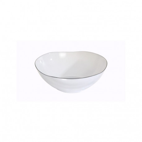 BOWL 20.3CM A159 WITH BLACK RIM