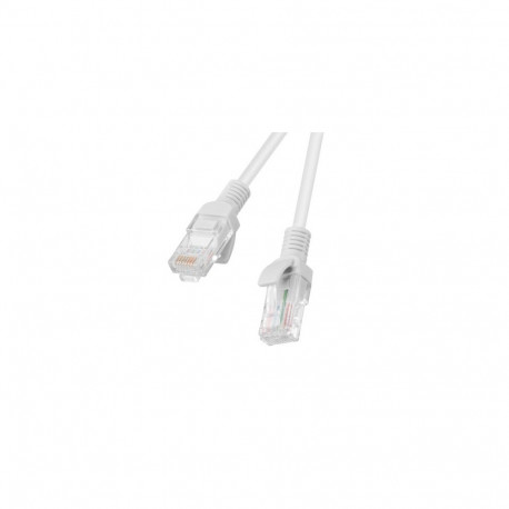 PATCHCORD CAT.5E UTP 2M GREY FLUKE PASSED LANBERG 10-PACK