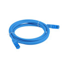 Lanberg patchcord Cat.6A S/FTP LSZH CCA 1m, blue