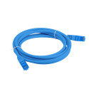 Lanberg patchcord Cat.6A S/FTP LSZH CCA 1m, blue