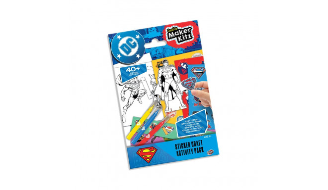 Superman kleepsudega tegevuskomplekt