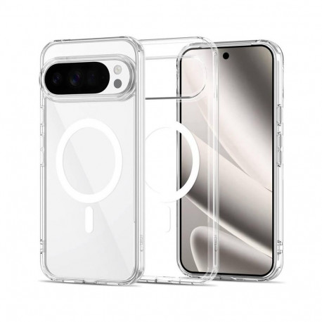 Tech-Protect case Flexair Hybrid Magsafe Google Pixel 10/10 Pro, transparent