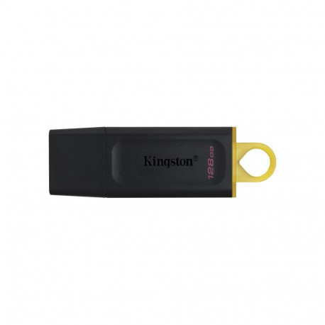 DataTraveler mälupulk Exodia 128GB, must/kollane