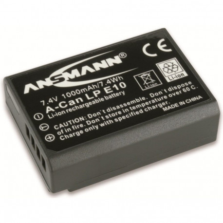 Ansmann A-Canon LP E10 LI 7.4V/ 1000mAh