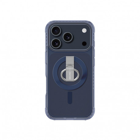 AmazingThing Titan Pro Grip Ring Set Case for iPhone 17 Pro Compatible with MagSafe - Blue