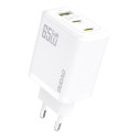 Dudao A29C 65W GaN Wall Charger + USB-C Cable - White Dudao A29C 65W GaN Wall Charger + USB-C Cable - White